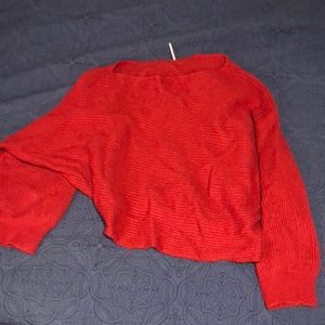 Free people off the shoulder sweater